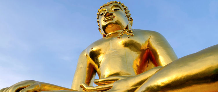 Giant Buddha in Chiang Mai