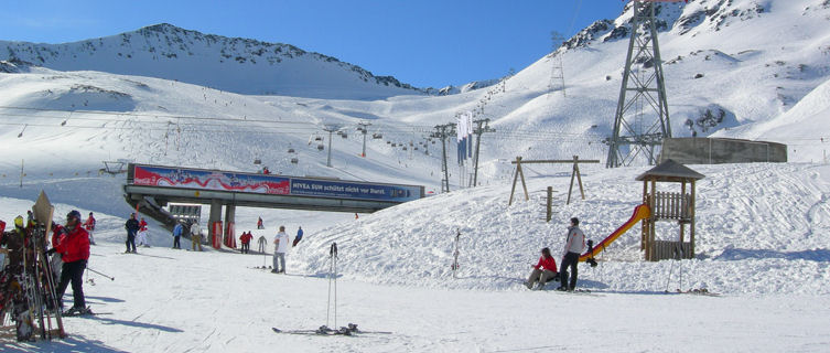 Klosters is a small, upmarket ski resort
