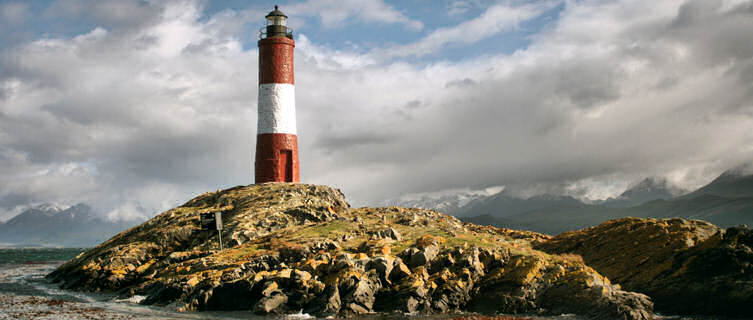 Lighthouse in Ushuaia, Argentina