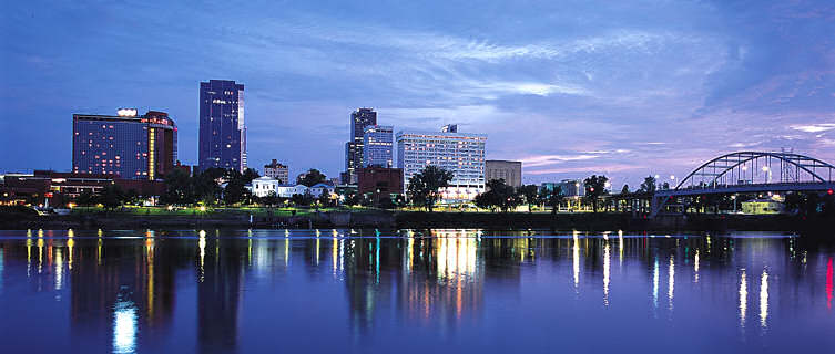 Little Rock skyline, Arkansas