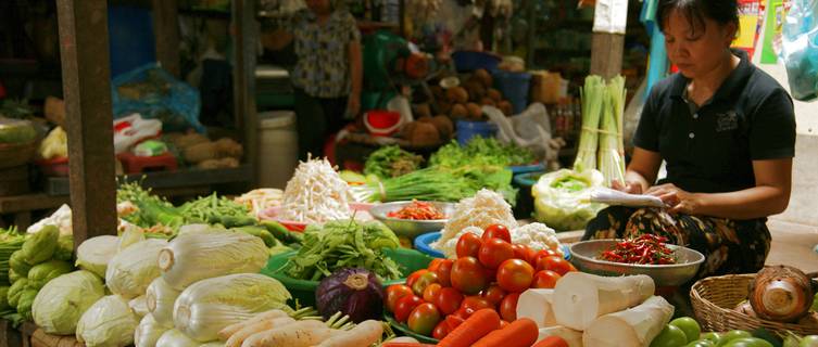 Market in Phnom Penh, Cambodia