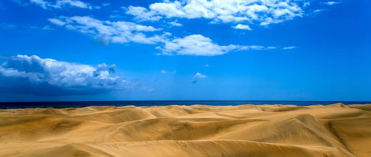Maspalomas sand dunes, Grand Canaria