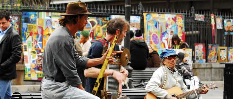 Music in Jackson Square, New Orleans