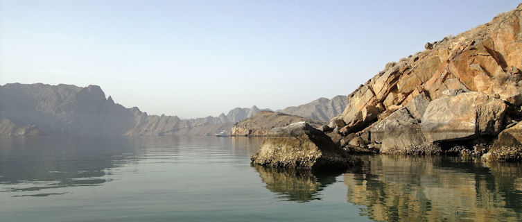 Oman's mountainous coast
