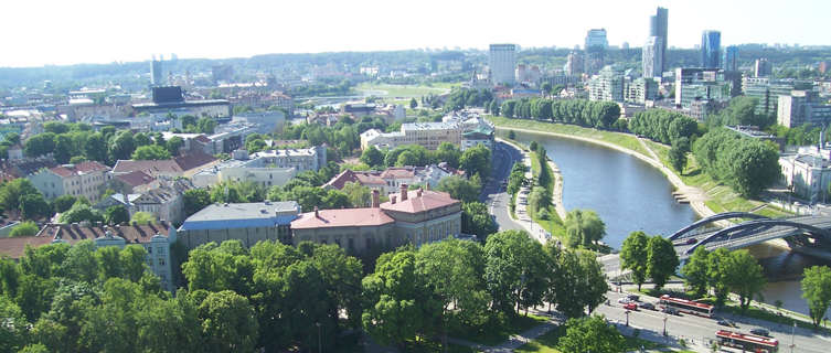 Overlooking Vilnius
