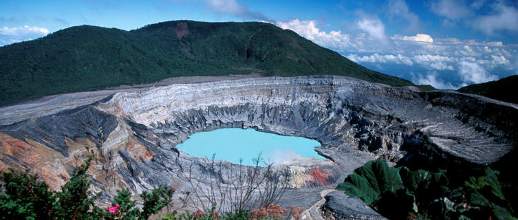 Poas Volcano in Costa Rica