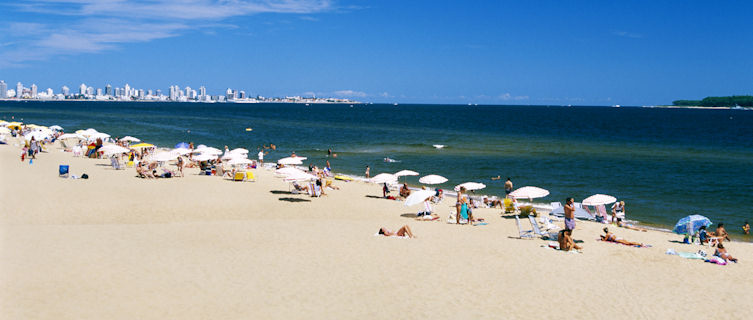Punta del Este beach, Uruguay