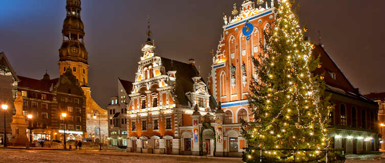 Riga at Christmas time, Latvia
