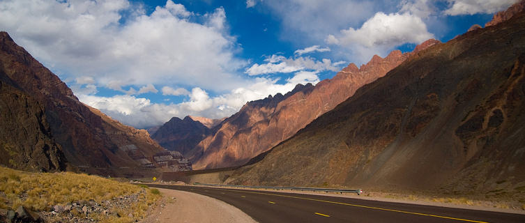 Route 7 through the Andes, Chile
