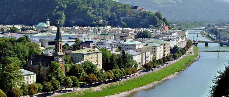 Salzburg's dramatic setting