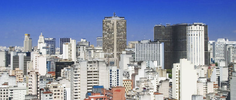 Sao Paulo skyline , Brazil