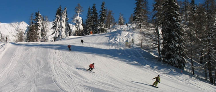 Skiing in Courmayeur