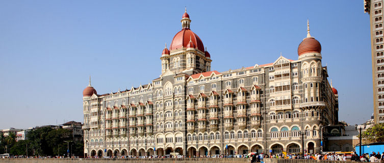 Taj Mahal building at the Gateway of India, Mumbai
