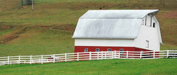 Traditional farm, West Virginia