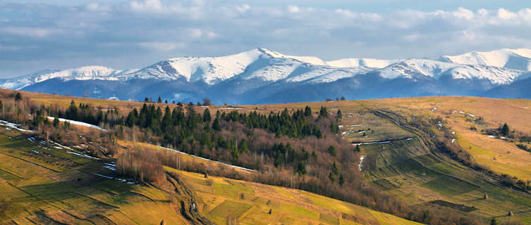 Ukraine's Carpathian Mountains