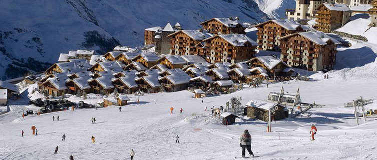 Slopeside accommodation in Les Menuires
