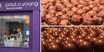 Savour award-winning chocolates at Paul A. Young