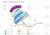Seoul Incheon International Airport map