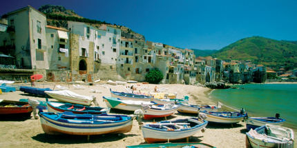Sicily's white-sand beaches