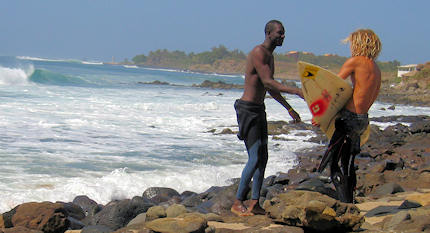 Ride the waves along Dakar's coast