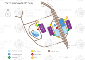 Tokyo Haneda Airport map